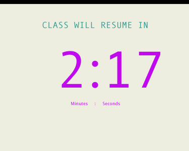 Countdown screenshot